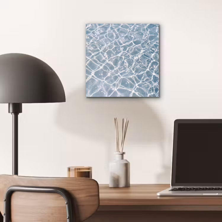 Water - Reflectie - Zonlicht aluminium wit klein -sfeer5