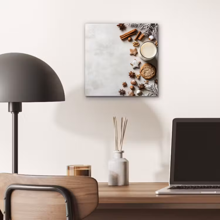 Winter - Kerst - Specerijen - Wit aluminium wit klein -sfeer5