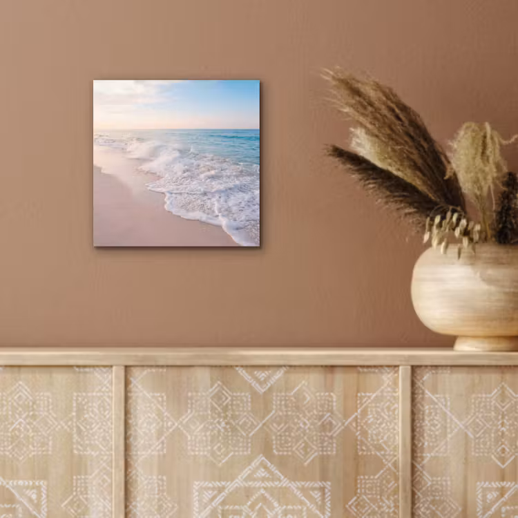 Zee - Golven - Strand - Natuur - Wit aluminium wit klein -sfeer4