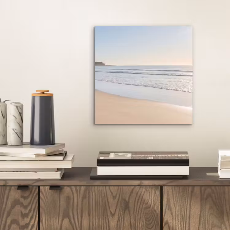 Zee - Zon - Zand aluminium wit klein -sfeer1