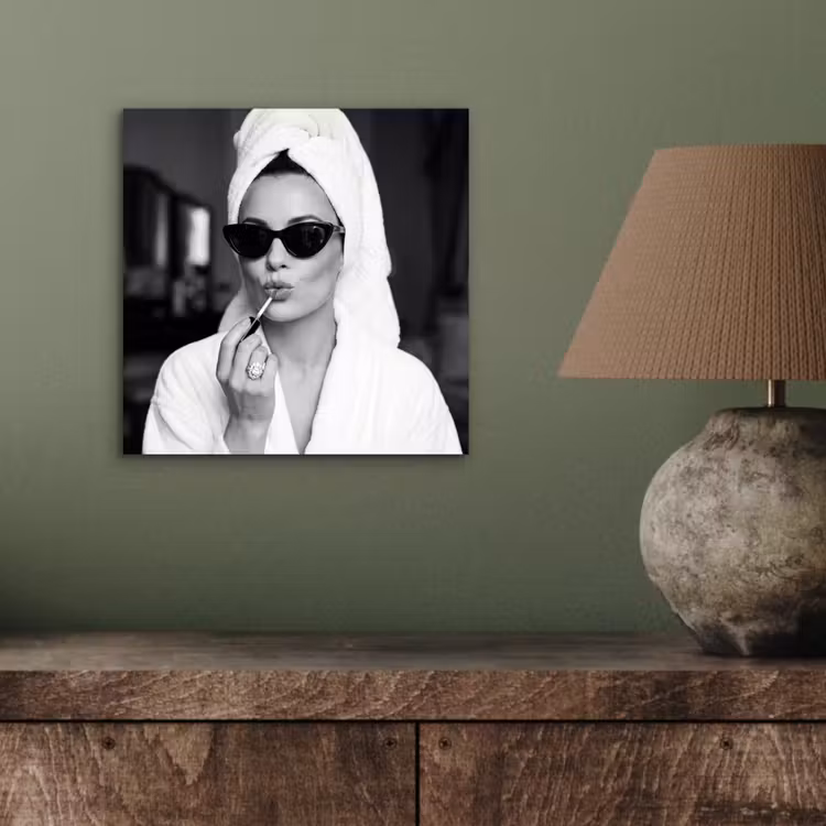 Zonnebril - Vrouw - Zwart - Wit aluminium wit klein -sfeer2