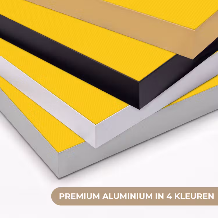 Antique - Gold - Geel Textielframe zwart klein 947 -USP_kleurenNL