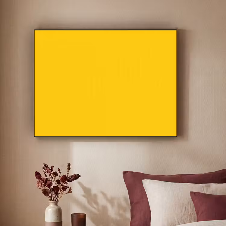 Antique - Gold - Geel Textielframe zwart klein 947 -sfeer1