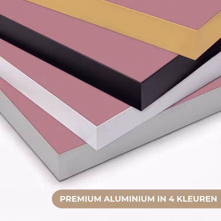 Antique - Mauve - Roze Textielframe zwart klein 947 -USP_kleurenNL