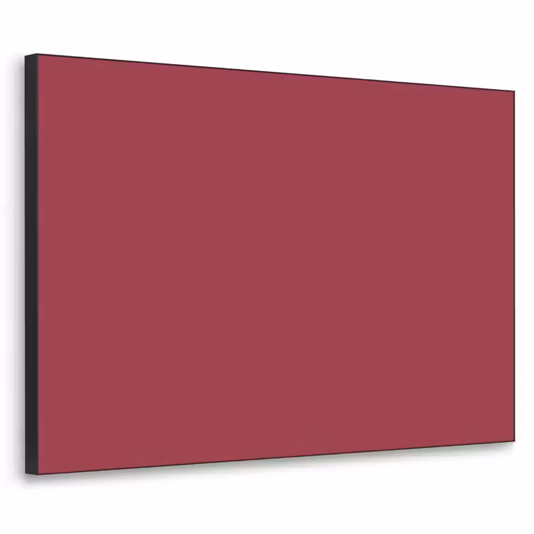 Antique - Ruby - Rood Textielframe zwart klein 947 -3d