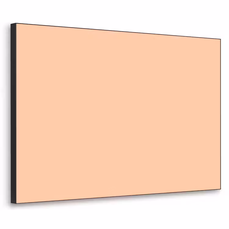 Apricot - Blush - Nude Textielframe zwart klein 947 -3d