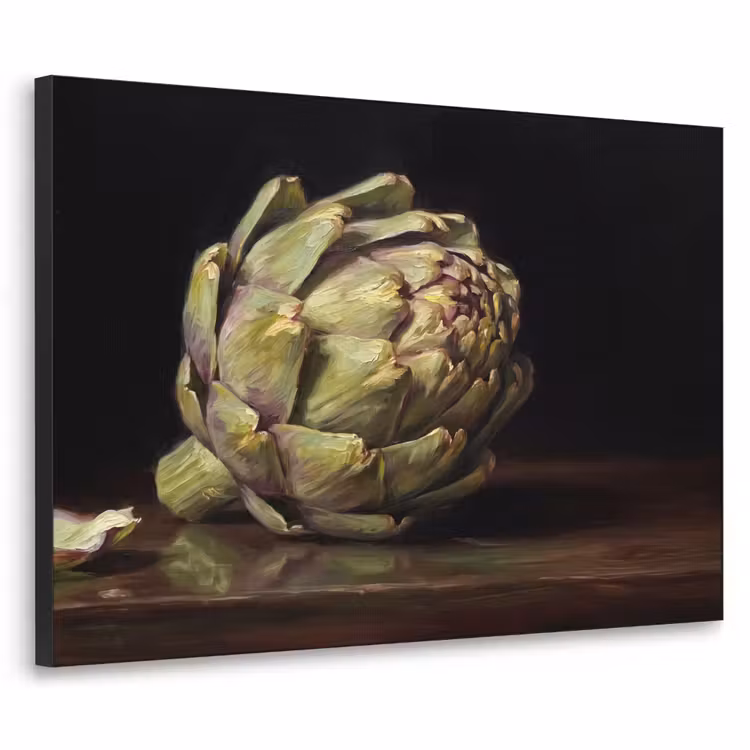 Art frame - Artichok - Eten - Klassiek - Artichok - Eten - Klassiek Textielframe zwart klein