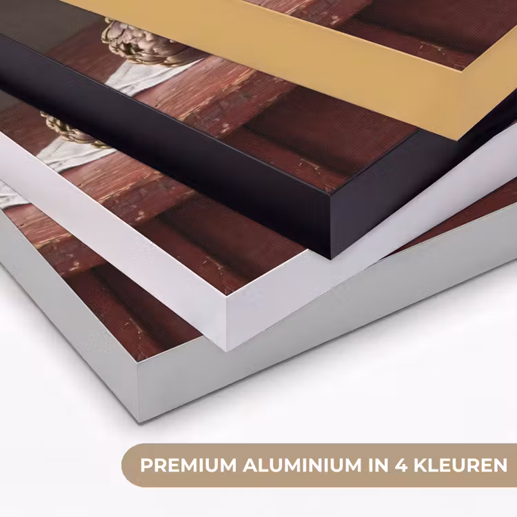 Art frame - Artisjok - Eten - Rustiek - Artisjok - Eten - Rustiek Textielframe zwart klein