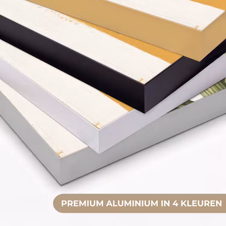 Art frame - Artisjok - Modern - Groente - Artisjok - Modern - Groente Textielframe zwart klein
