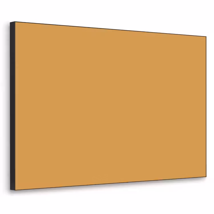 Autumn - Mustard - Geel Textielframe zwart klein 947 -3d