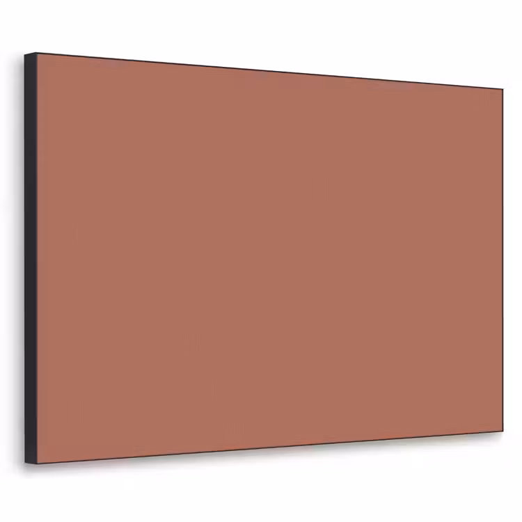 Baked - Earth - Oranje Textielframe zwart klein 947 -3d