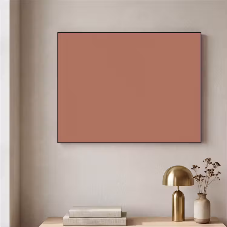 Baked - Earth - Oranje Textielframe zwart klein 947 -sfeer2