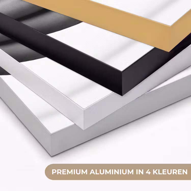 Benen - Hakken - Glas - Zwart - Wit - Speels Textielframe zwart klein -USP_kleurenNL