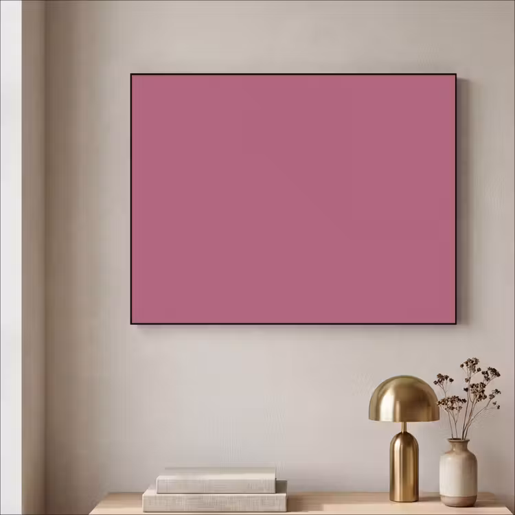 Berry - Roze -Pink Textielframe zwart klein 947 -sfeer2