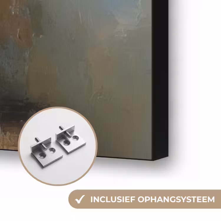 Bloempot - Kuiken - Bloemetjes Textielframe zwart klein -USP_ophangsysteemNL