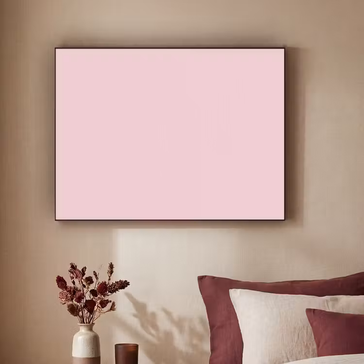 Blush - Pink - Roze Textielframe zwart klein 947 -sfeer1