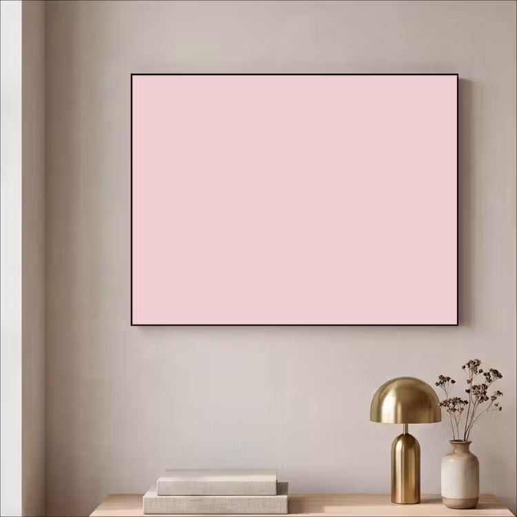 Blush - Pink - Roze Textielframe zwart klein 947 -sfeer2