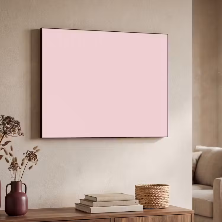 Blush - Pink - Roze Textielframe zwart klein 947 -sfeer3