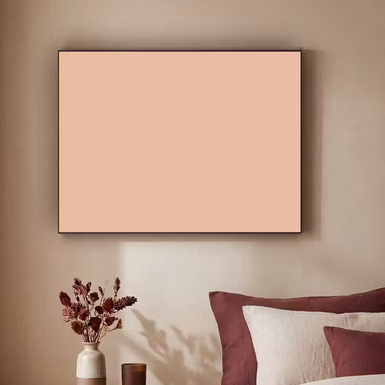 Blush - Terracotta - Nude Textielframe zwart klein 947 -sfeer1
