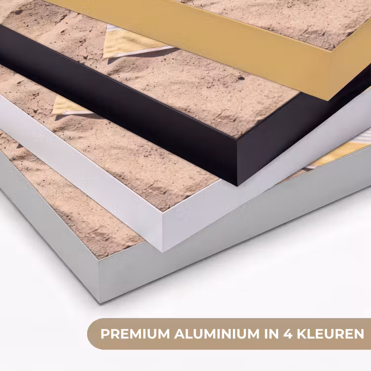 Boek - Zonnebril - Strand - Zomer - Geel Textielframe zwart klein -USP_kleurenNL