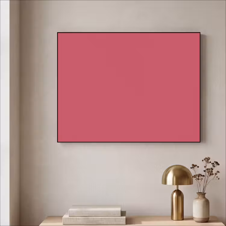 Bold - Berry - Rood Textielframe zwart klein 947 -sfeer2
