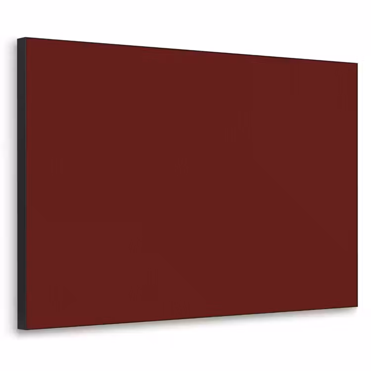 Burnt - Mahogany - Rood Textielframe zwart klein 947 -3d
