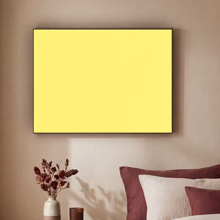 Buttery - Beige - Geel Textielframe zwart klein 947 -sfeer1