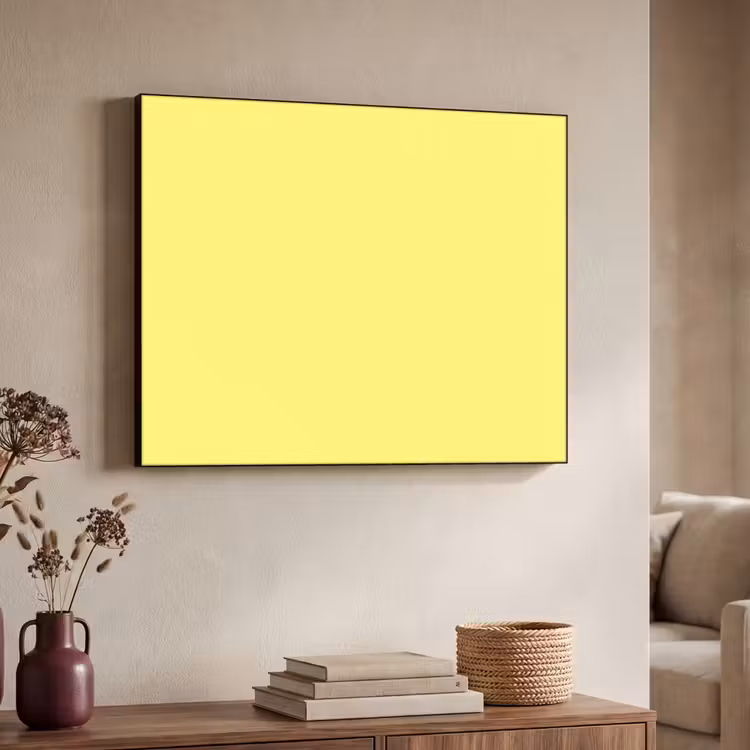 Buttery - Beige - Geel Textielframe zwart klein 947 -sfeer3
