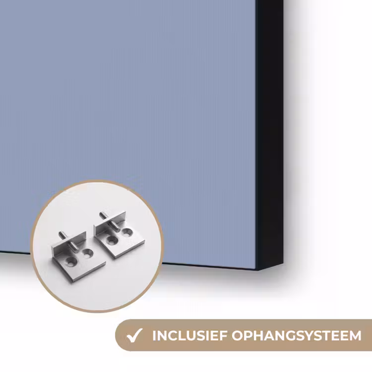 Canary - Champ - Blauw Textielframe zwart klein 947 -USP_ophangsysteemNL