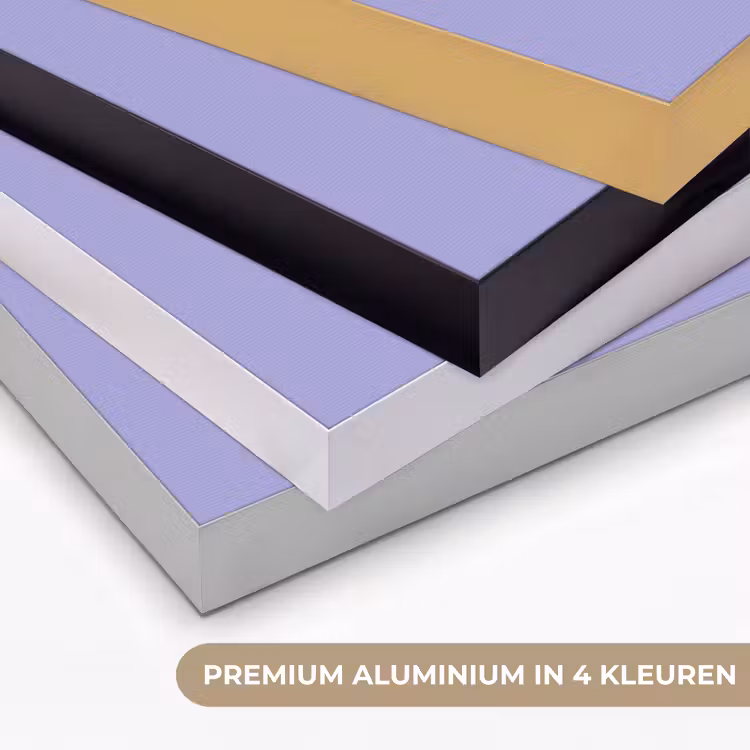 Ceil - Paars - Lila Textielframe zwart klein 947 -USP_kleurenNL