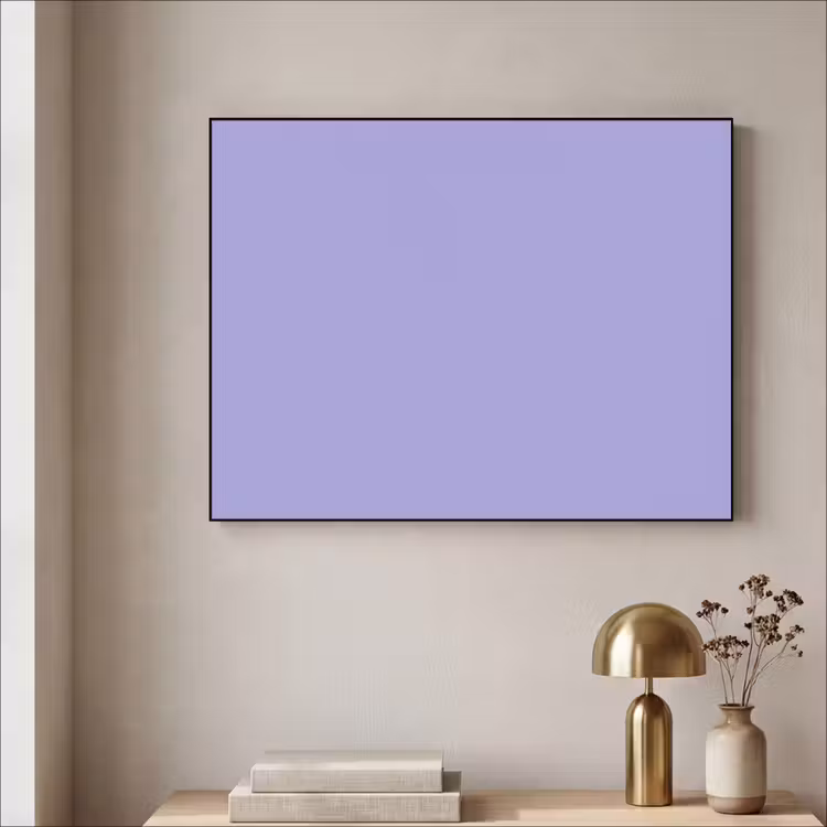 Ceil - Paars - Lila Textielframe zwart klein 947 -sfeer2