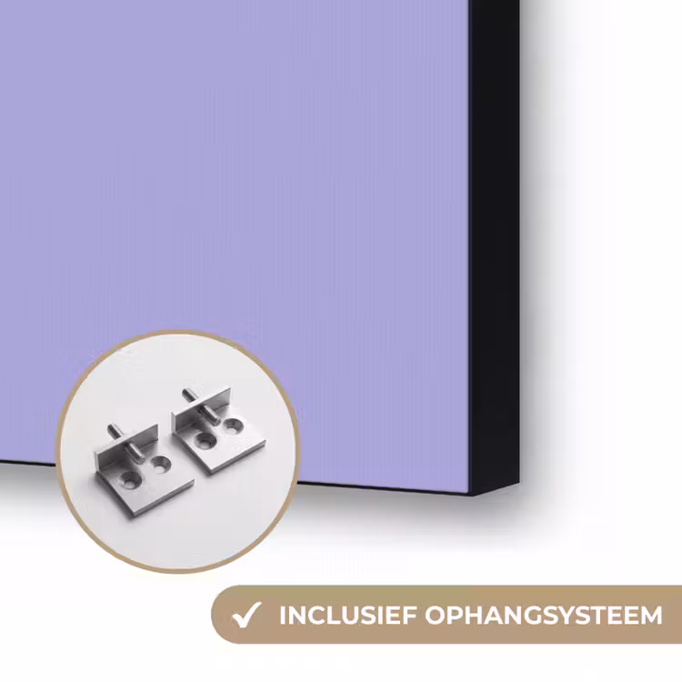 Ceil - Paars - Lila Textielframe zwart klein 947 -USP_ophangsysteemNL
