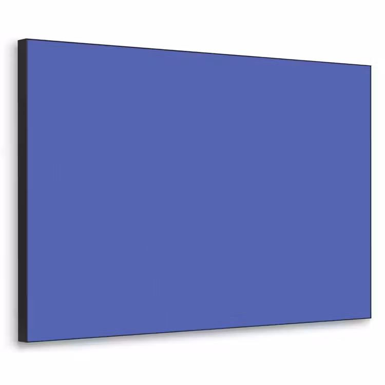 Chinese - Blue - Blauw Textielframe zwart klein 947 -3d