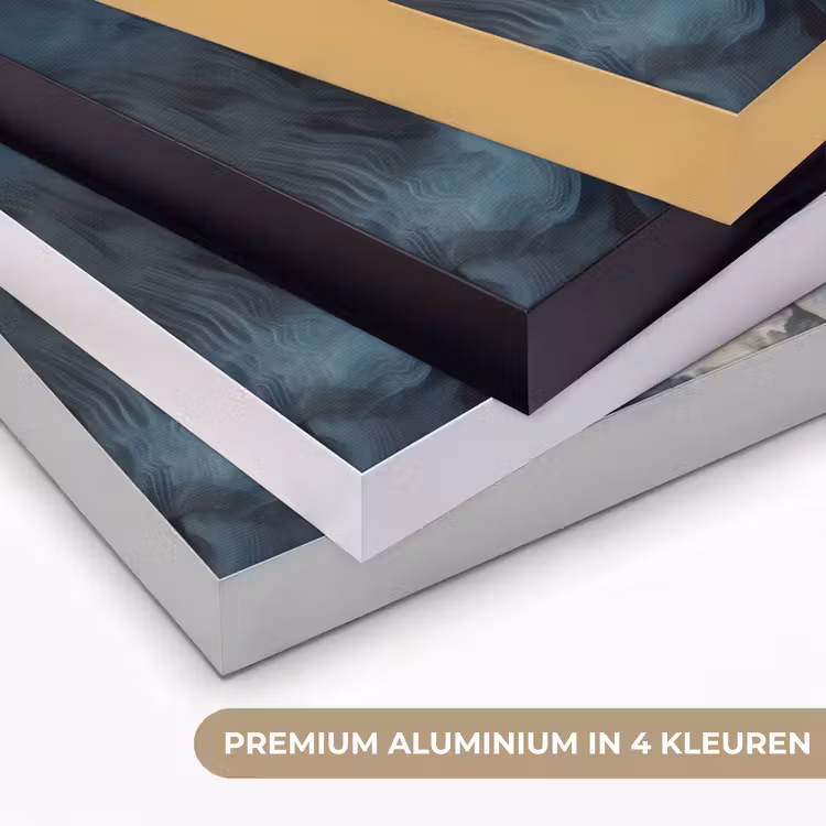 Cirkel - Ringen - Steen - Tinten Textielframe zwart klein -USP_kleurenNL