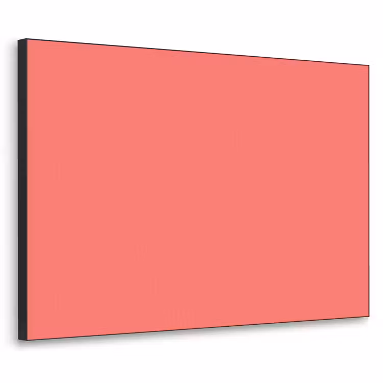 Coral - Punch - Koraal Textielframe zwart klein 947 -3d