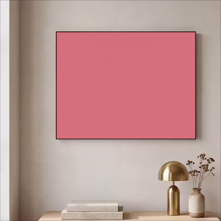 Crimson - Rose - Roze Textielframe zwart klein 947 -sfeer2