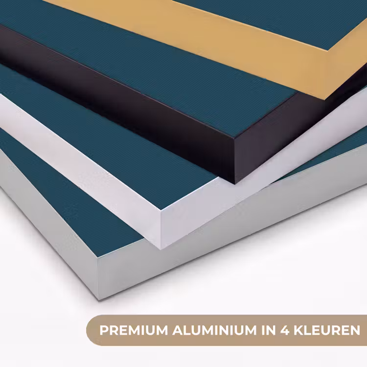 Dark - Indigo - Blauw Textielframe zwart klein 947 -USP_kleurenNL