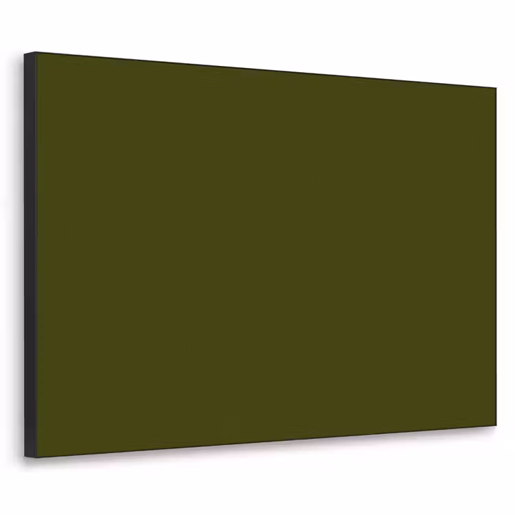 Dark - Olive - Groen Textielframe zwart klein 947 -3d