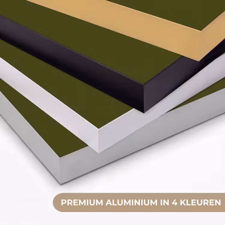 Dark - Olive - Groen Textielframe zwart klein 947 -USP_kleurenNL