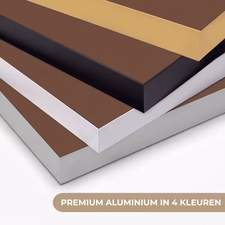 Deep - Clay - Brown - Bruin Textielframe zwart klein 947 -USP_kleurenNL