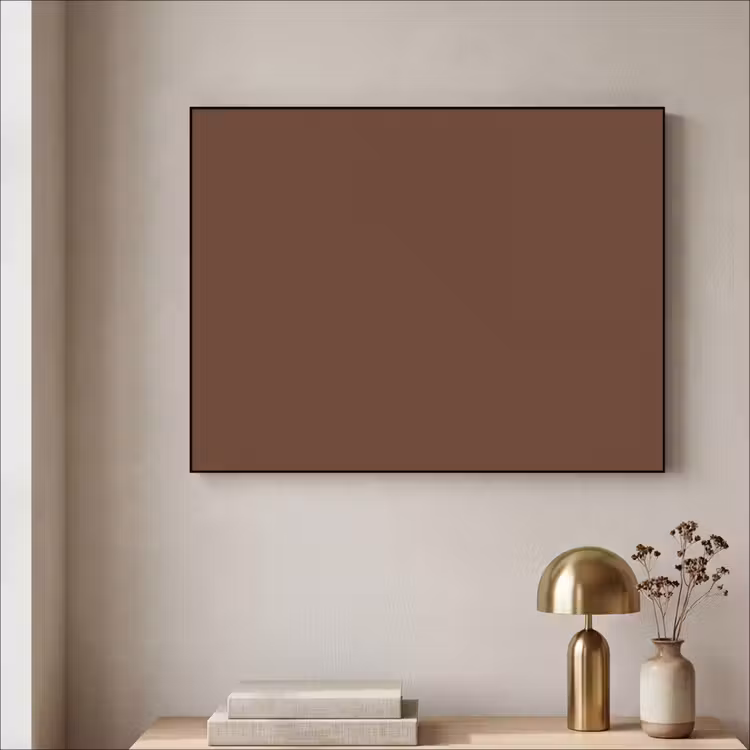 Deep - Clay - Brown - Bruin Textielframe zwart klein 947 -sfeer2