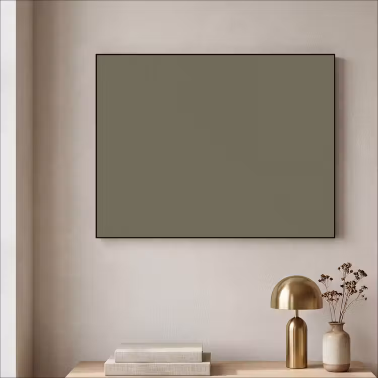 Deep - Khaki - Groen Textielframe zwart klein 947 -sfeer2