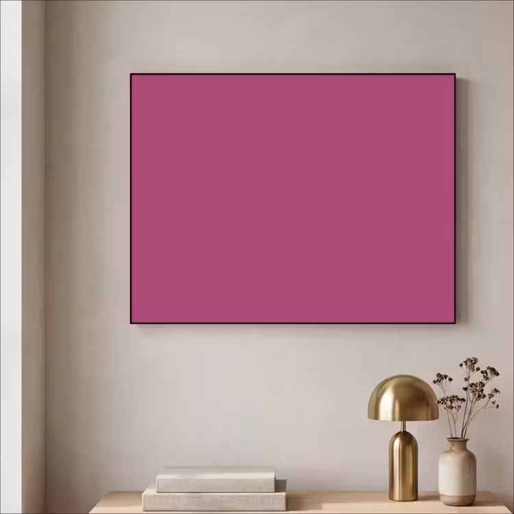 Deep - Magenta - Paars Textielframe zwart klein 947 -sfeer2