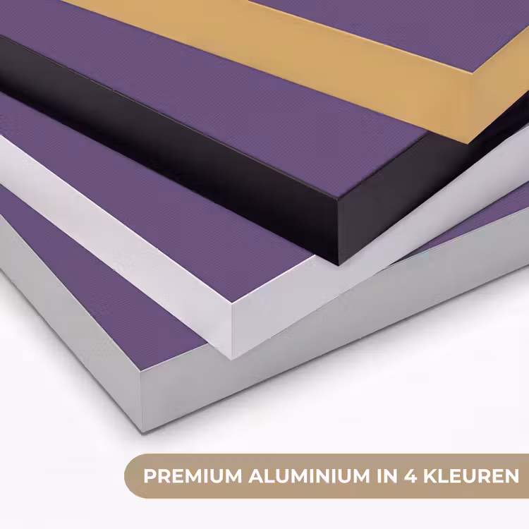 Deep - Plum - Paars Textielframe zwart klein 947 -USP_kleurenNL