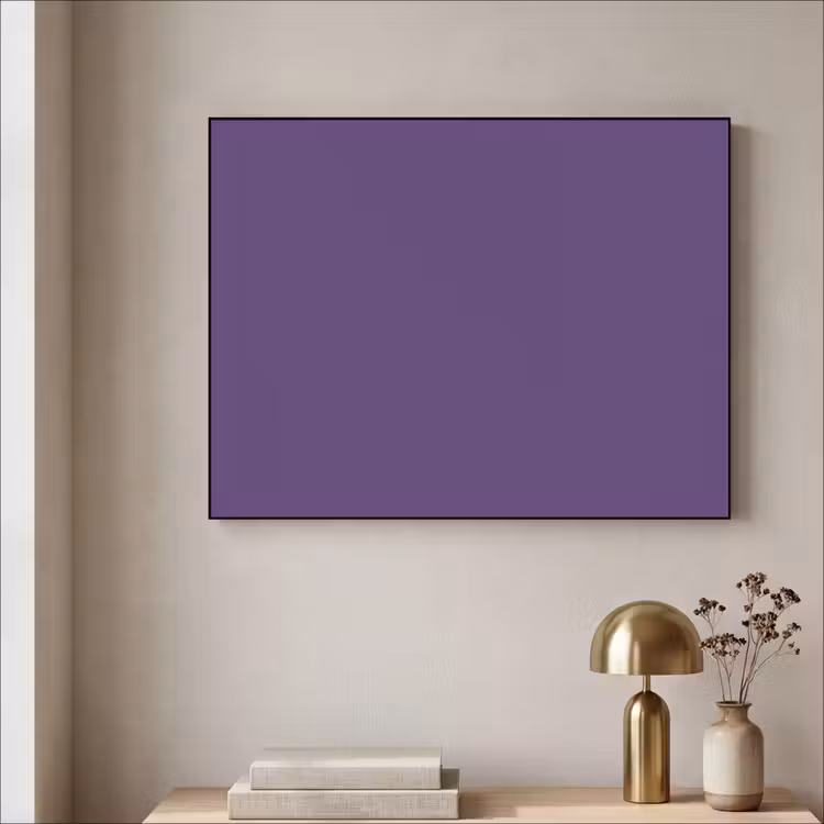 Deep - Plum - Paars Textielframe zwart klein 947 -sfeer2