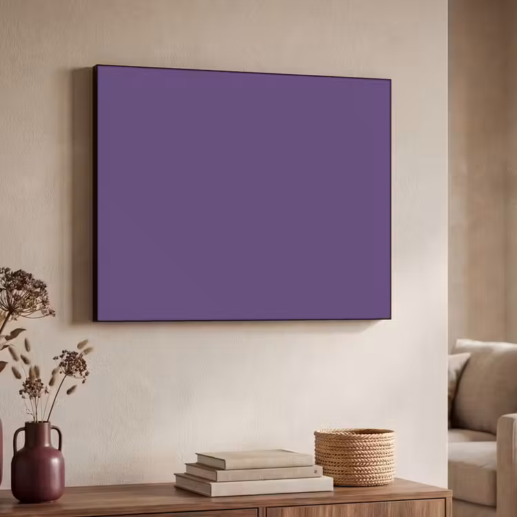 Deep - Plum - Paars Textielframe zwart klein 947 -sfeer3