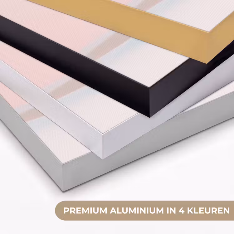Disco - Discobal - Meloen - Pastel Textielframe zwart klein -USP_kleurenNL