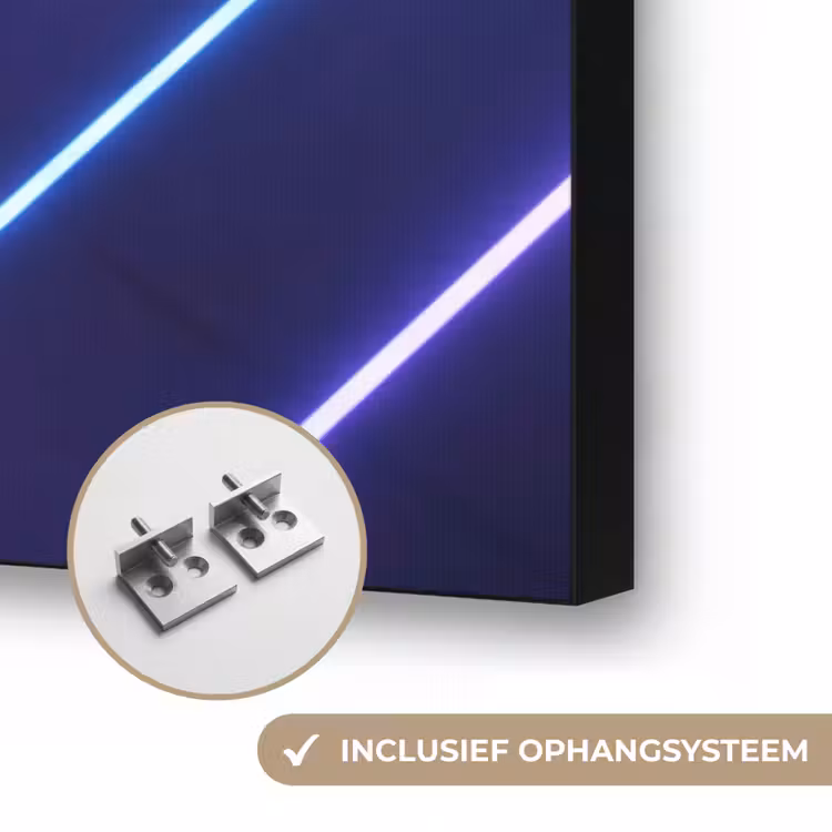 Driedimensionaal - Tunnel - Ruimte Textielframe zwart klein -USP_ophangsysteemNL