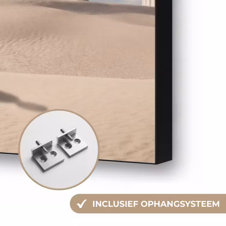 Art frame - Droom - Woestijn - Oog - Droom - Woestijn - Oog Textielframe zwart klein