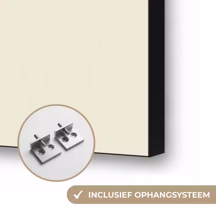 Drop - Delay - Nude Textielframe zwart klein 947 -USP_ophangsysteemNL